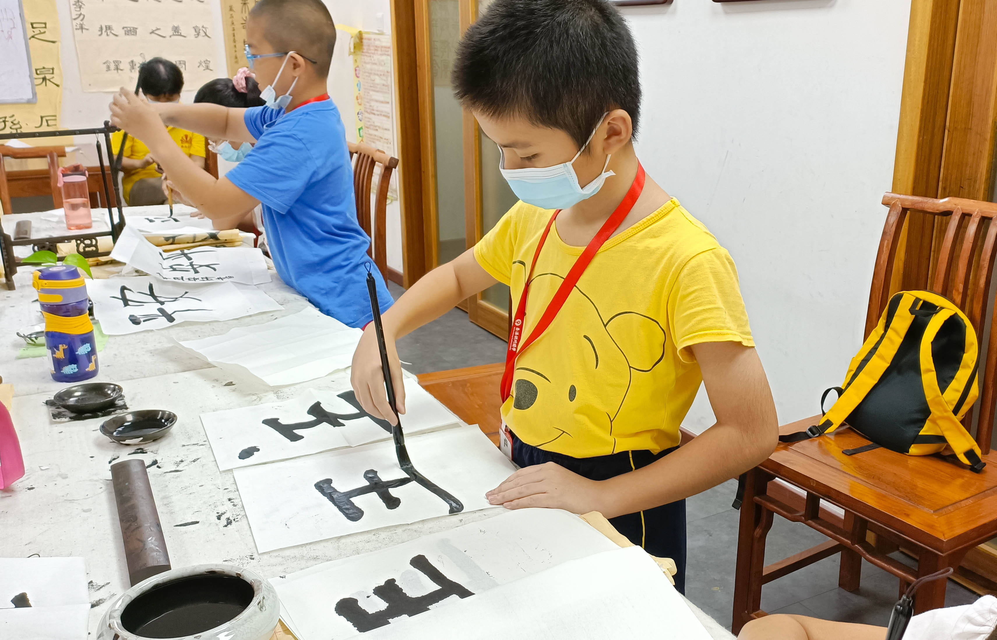 &ldquo;翰墨飘香&rdquo;书法公益培训活动顺利举行!